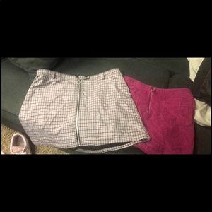 Wild fable zipper skirt bundle!